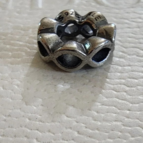 PANDORA Sterling Silver 925 Open Sky Spacer Charm - Picture 5 of 7